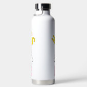 Glück ist Power Regenbogen Trinkflasche (Rechts)