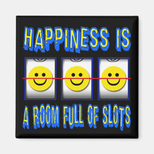 GLÜCK IST RAUM VOLL DER SCHLITZE MAGNET