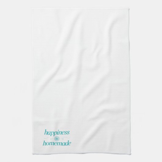 Glück ist selbst gemacht geschirrtuch (Vertikal)