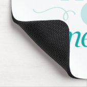 Glück ist selbst gemacht mousepad (Ecke)