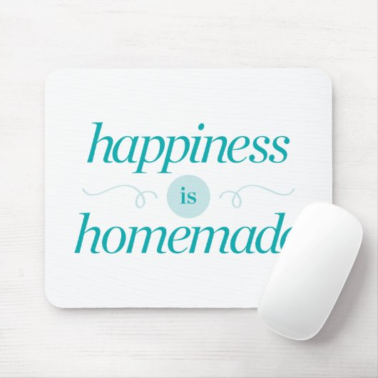 Glück ist selbst gemacht mousepad (Mit Mouse)