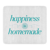 Glück ist selbst gemacht schneidebrett (Vorderseite)