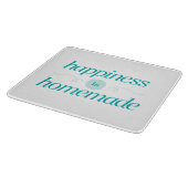 Glück ist selbst gemacht schneidebrett (Ecke)