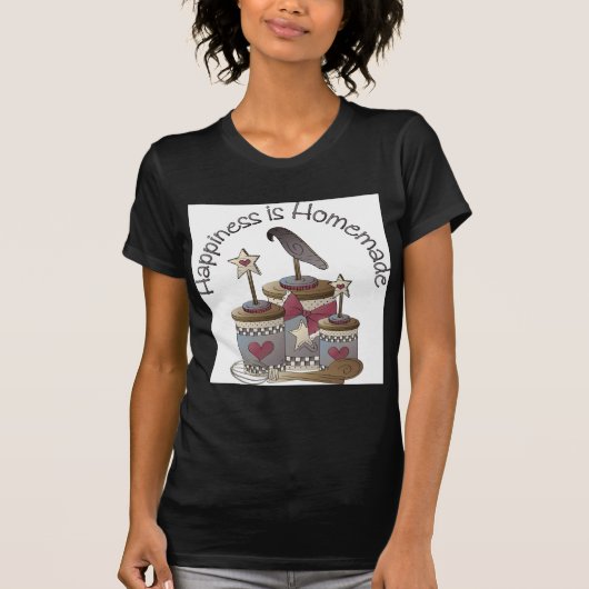 Glück ist selbst gemacht T-Shirt (Vorderseite)