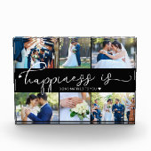 Glück ist Verheiratet zu Ihnen 6 Fotoblock (Vorderseite)