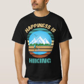 GLÜCK IST WANDERN T-Shirt (Vorderseite)