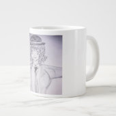 Glück Jumbo-Tasse (Vorderseite Rechts)