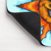 Glück-Junkie-Mausunterlage Mousepad (Ecke)