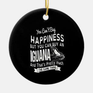 Glück kann man nicht kaufen, aber man kann eine Ig Keramik Ornament