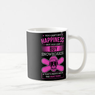 Glück kann man nicht kaufen, aber man kann Snowboa Kaffeetasse