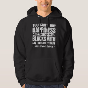 Glück kann man nicht kaufen außer Schmiedeschmiede Hoodie