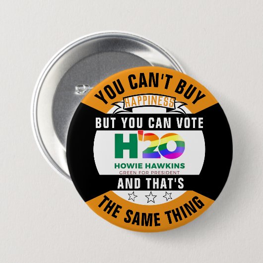 Glück kann man nicht kaufen button (Vorne & Hinten)