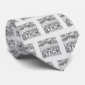 Glück kann man nicht kaufen, Lacrosse-Krawatte Krawatte (Gerollt)