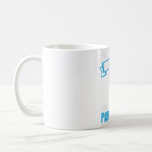 Glück kann man nicht kaufen Paramotor-Powered Para Kaffeetasse (Links)