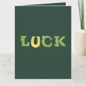 Glück Karte (Vorderseite)