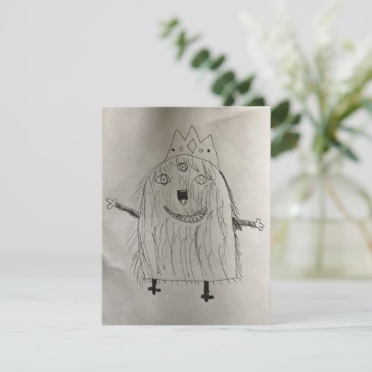 Glück Karte (Stehend Vorderseite)