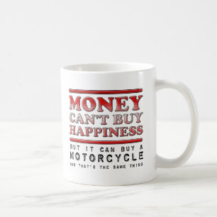 Glück Kaufen Motorrad Lustiger Becher Kaffeetasse