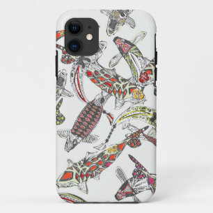 Glück koi off weiß Case-Mate iPhone hülle