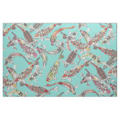 Glück koliblau stoff (Fat Quarter (45,7 x 55,9 cm))