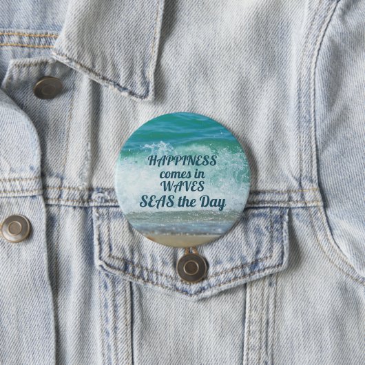 Glück kommt in WAVES Button (Beispiel)