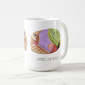 Glück kommt in Waves Fish Tasse (VorderseiteRechts)