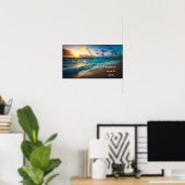 Glück kommt in Wellen Poster (Heimbüro)