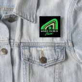 Glück, Krankenschwester zu sein | St Patrick's Day Button (Beispiel)