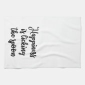 Glück leckt das Löffel Tuch (Horizontal)