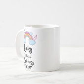 Glück, Lehrerin für Psychologie zu sein Kaffeetasse (Vorderseite Links)