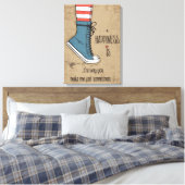 Glück Leinwanddruck (Insitu (Schlafzimmer))