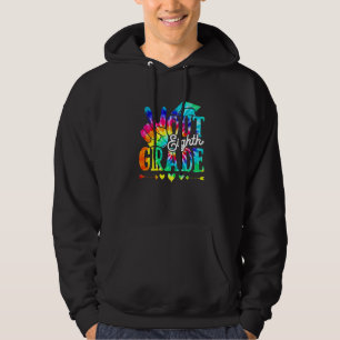 Glück letzten Tag der Schule Frieden aus acht Grad Hoodie