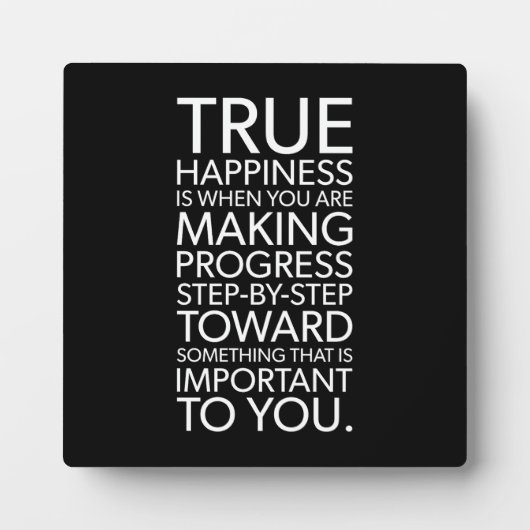 Glück macht Fortschritte, Gymnastik, Hektik, Erfol Fotoplatte (Vorderseite)