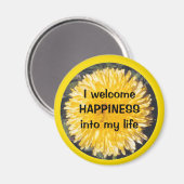 GLÜCK - Magnet (Vorderseite/Rückseite)