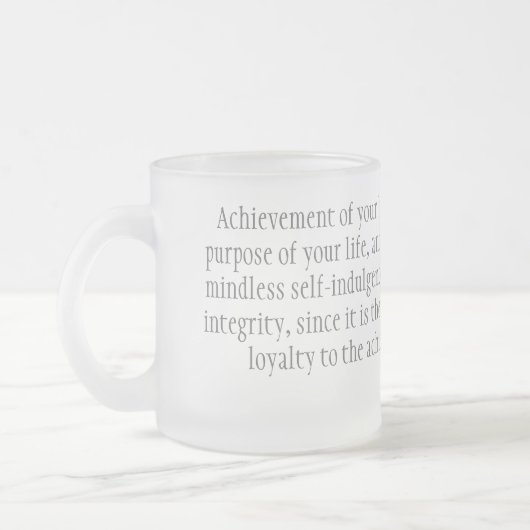 Glück Mattglastasse (Links)