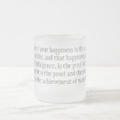 Glück Mattglastasse (Mittel)