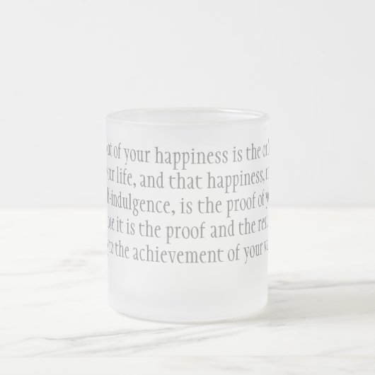 Glück Mattglastasse (Mittel)