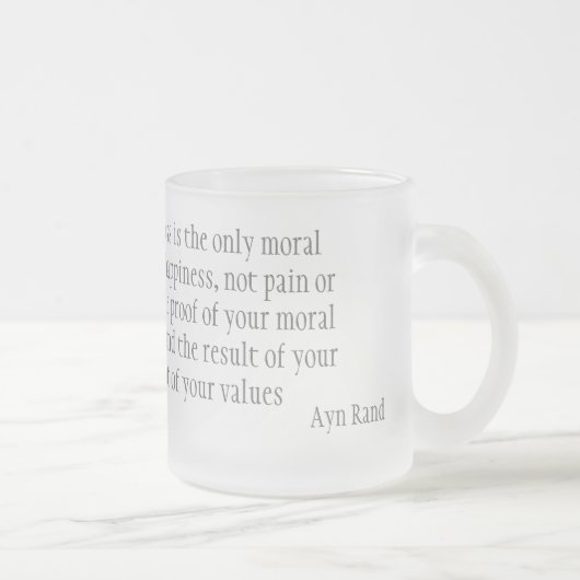 Glück Mattglastasse (Rechts)