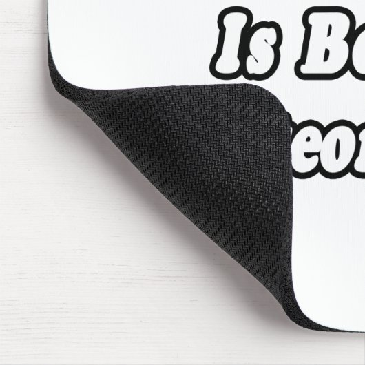 Glück... Meteorologe Mousepad (Ecke)