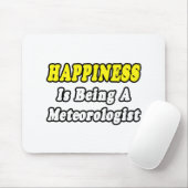 Glück... Meteorologe Mousepad (Mit Mouse)