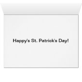 Glück mit Rainbows, Gold und Kleeblättern. ZSSG (Innenansicht Horizontal (Unten))