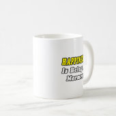 Glück... Mormon Kaffeetasse (VorderseiteRechts)