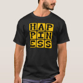 Glück, Motivierend T-Shirt (Vorderseite)