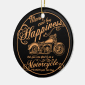 Glück - Motorrad Keramikornament (Links)