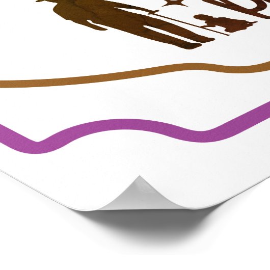 Glück nennt man Pop-Pop Poster (Ecke)