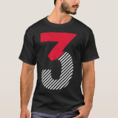 Glück Nummer 3 T-Shirt (Vorderseite)