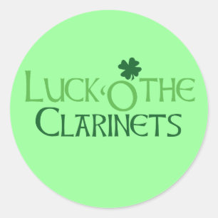 Glück O' Clarinets Sticker