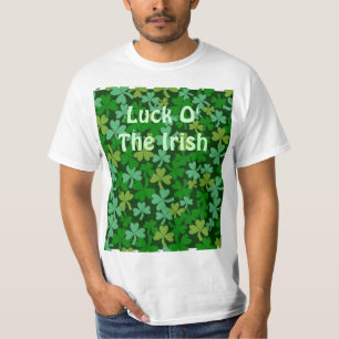 Glück O das irische grüne T-Shirt