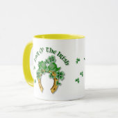 Glück O' Die Iren Tasse (Vorderseite Links)