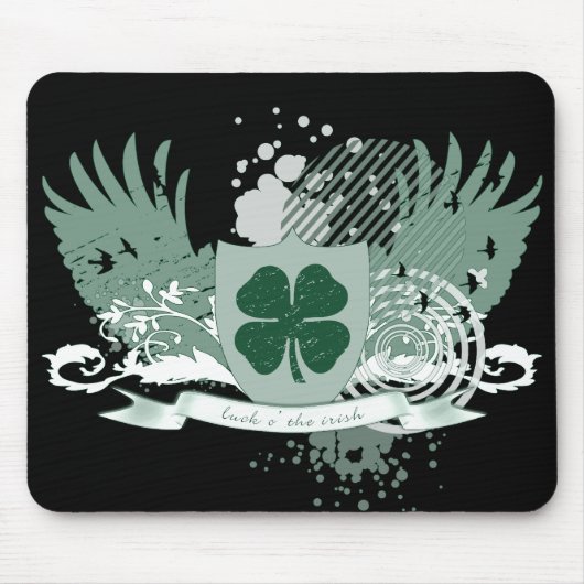 Glück o''irish mousepad (Vorne)