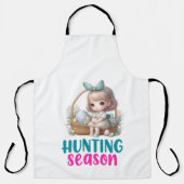 Glück Ostern - Glück Schürze (Vorderseite)